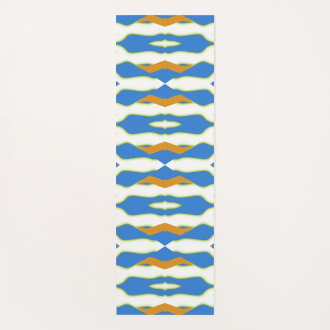 Yoga Tapis de Yoga, Un design classique élégant multico (Devant)