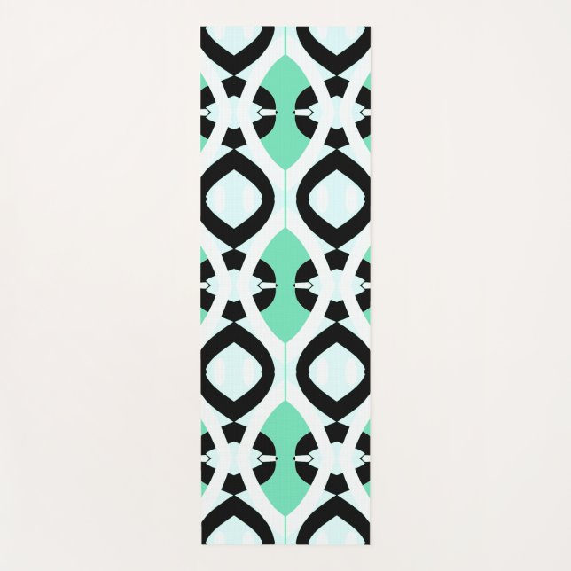 Yoga Tapis de Yoga, Un design classique élégant multico (Devant)