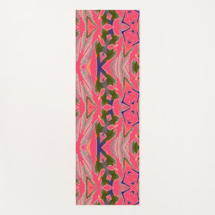 Yoga Tapis de Yoga, Un design classique élégant multico