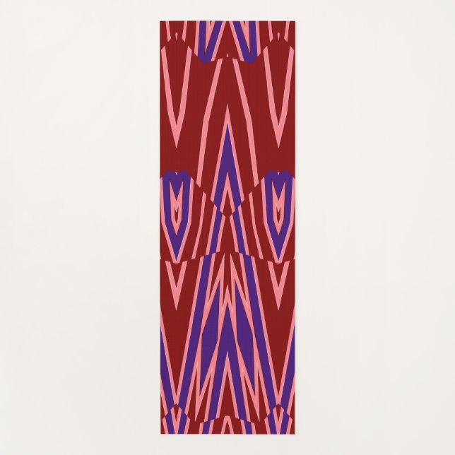 Yoga Tapis de Yoga, Un design classique élégant multico (Devant)