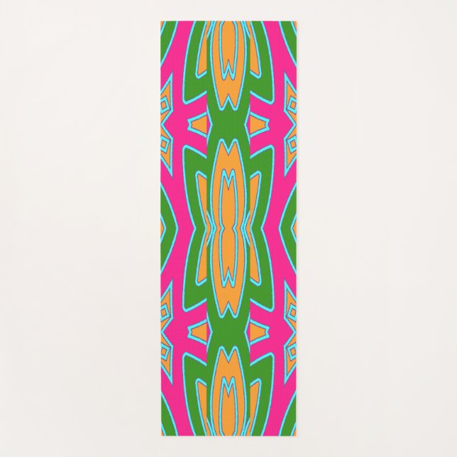 Yoga Tapis de Yoga, Un design classique élégant multico (Devant)