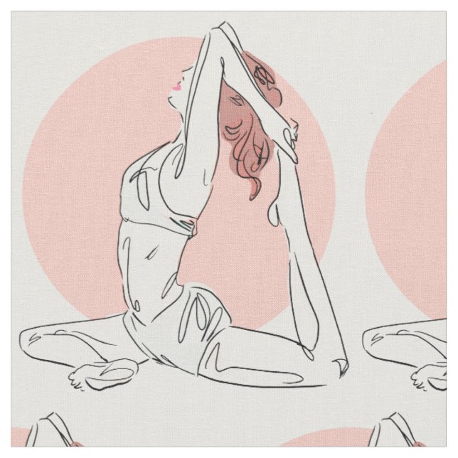 Yoga Tissu féminin 1 (Fermer)
