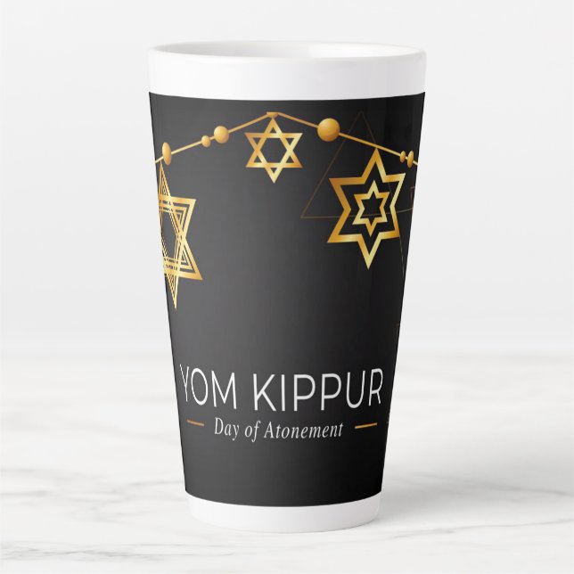 Yom Kipur Latte Mug (Devant)