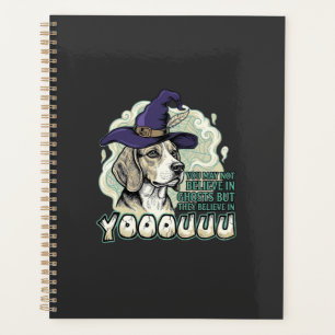Yooouuu Fantômes Chien Beagle Chapeau de Sorcière