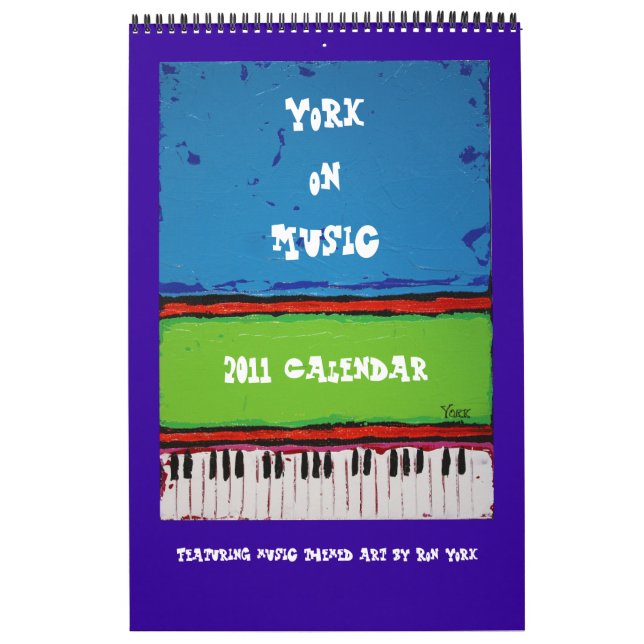 York on Music, calendrier 2011 (Protection)