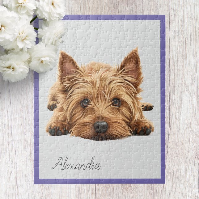 Yorkie Jigsaw Puzzle personnalisé (Créateur téléchargé)