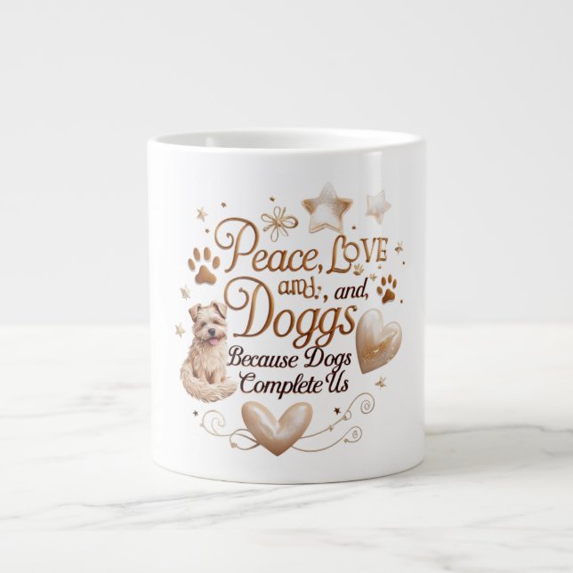 Yorkie Love Jumbo Mug (Devant)