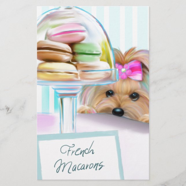 Yorkie Macarons (Devant)