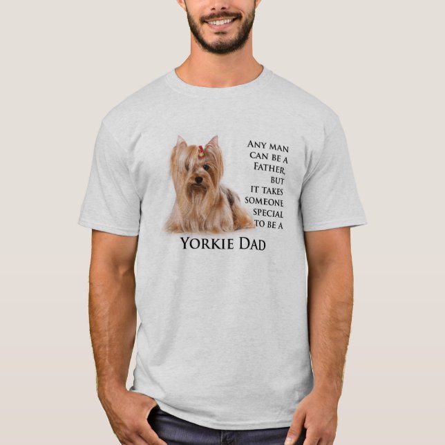 Yorkie Papa T-shirt (Devant)