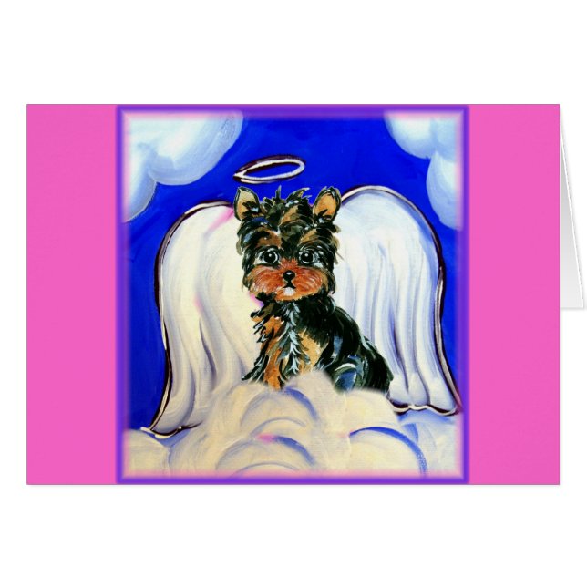 Yorkie Poo Ange (Devant horizontal)