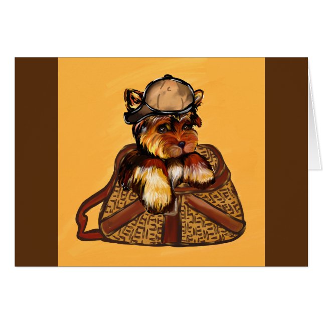 Yorkie Poo - Fête des pères (Devant horizontal)