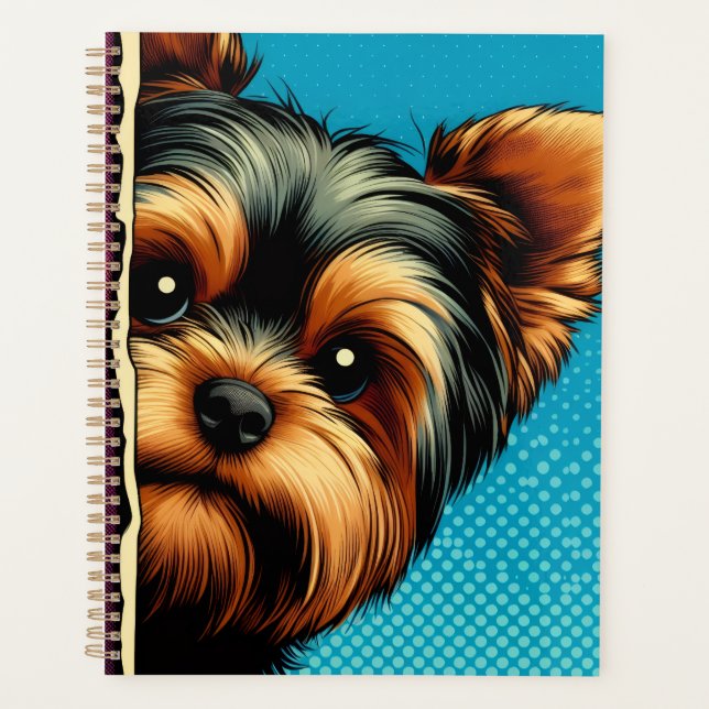 Yorkie Yorkshire Terrier mignon Pop Art (Devant)