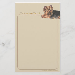 Yorkies sont papeterie terrible