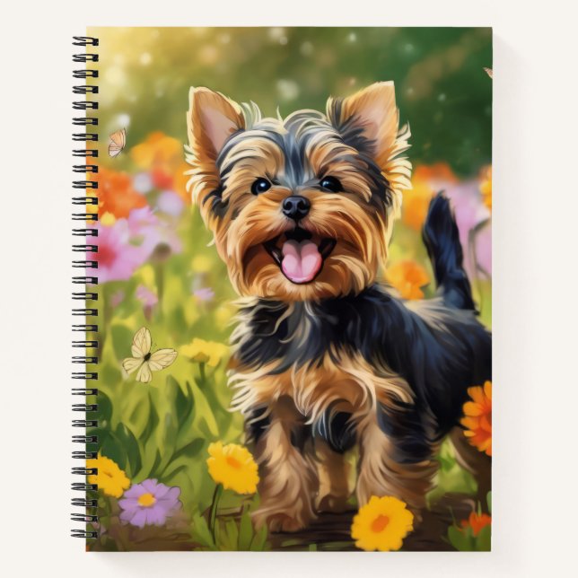 Yorkshire Terrier Carnet de chiot (Devant)