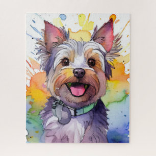 Yorkshire Terrier Chien Jigsaw Puzzle Puzzle
