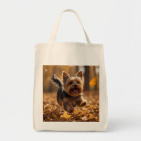 Yorkshire Terrier Élégant Sac fourre-tout d'alimen