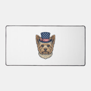 Yorkshire Terrier Patriotique Vintage