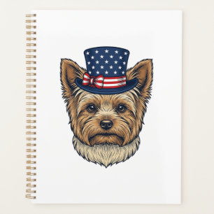 Yorkshire Terrier Patriotique Vintage