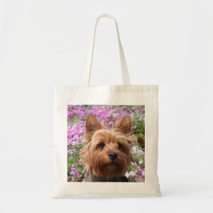 Yorkshire Terrier Puppy Dog Beach Canvas Sac fourr