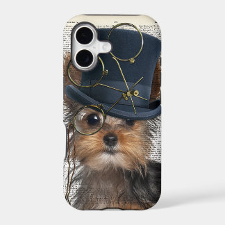Yorkshire-terrier Steampunk sur une page de dictio