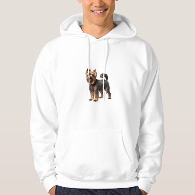 Yorkshire Terrier Sweat - shirt à capuche - Concep (Devant)
