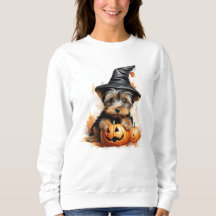 Yorkshire Terrier Sweatshirt d'Halloween chiot