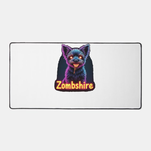 Yorkshire Terrier Yorkie Chien Zombie Halloween Ov (Recto)
