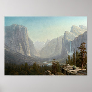 Yosemite (1875) - Albert Bierstadt Affiche