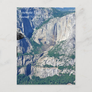 Yosemite Falls de Glacier Point, CA Carte postale