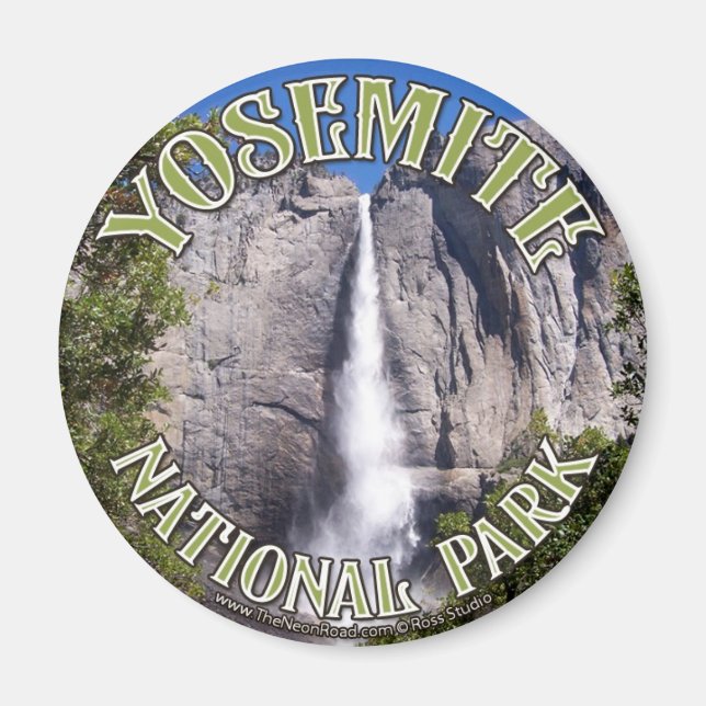 Yosemite Magnet 3 rond (Devant)