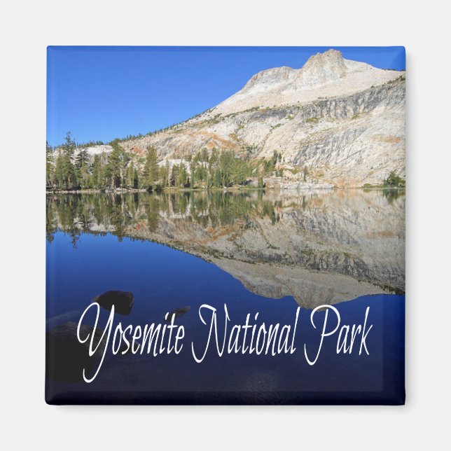 Yosemite National Park, California Travel Magnet (Devant)