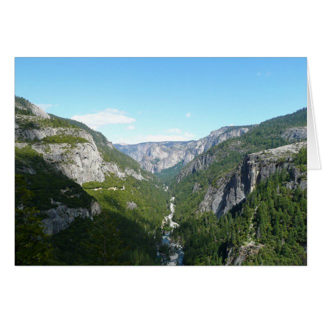 Yosemite Valley dans le parc national de Yosemite (Devant horizontal)