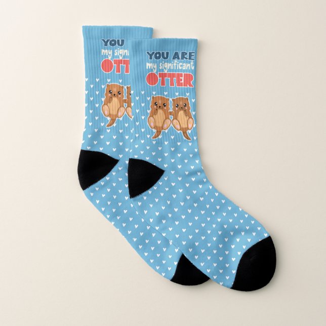 You are my significant otter fun word pun romantic (Paire)