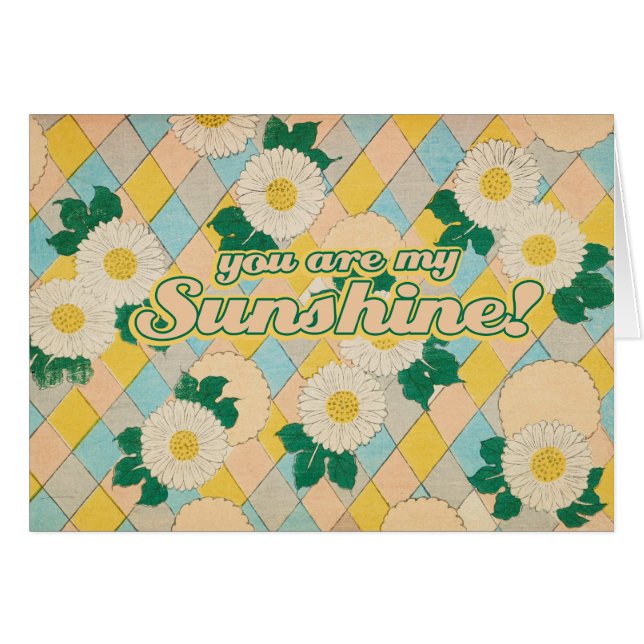 You are my SUNSHINE (Devant horizontal)
