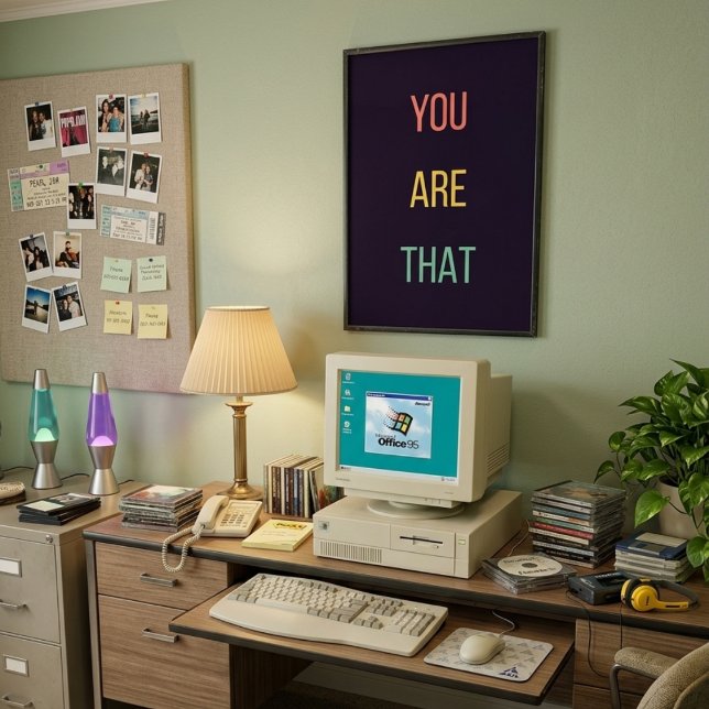 You Are That — 90s Maximalist Poster | Retro Bdrm (Créateur téléchargé)