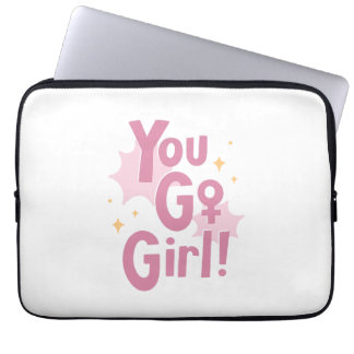 You Go Girl | Sac À Électronique Rose Mignon 
