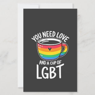You Need Love and a Cup of LGBT Pride Moth 2025