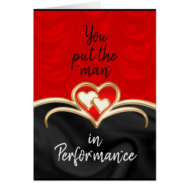 You put the man in performance funny couples love (Devant)