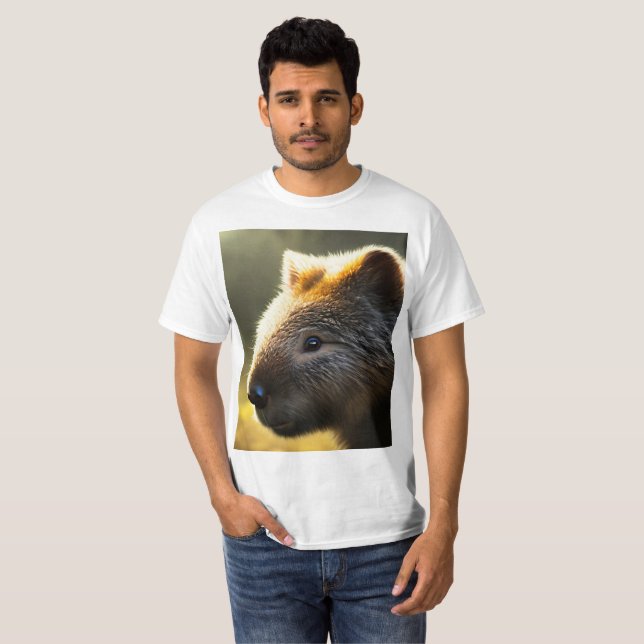Young Australian Wombat, Value Tshirt (Devant entier)