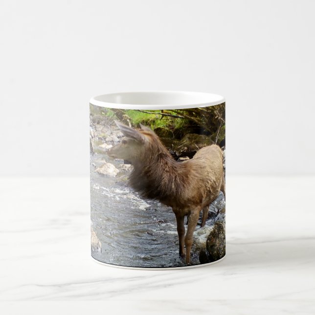 Young Deer in River Mug (Centre)