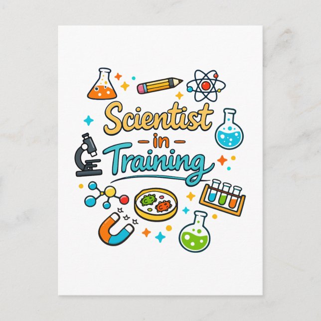 Young Scientist in Training Invitation (Devant)