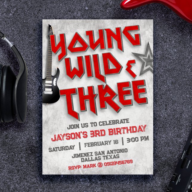 Young Wild et Three Rock Invitation (Young Wild and Three Rock Invitation)