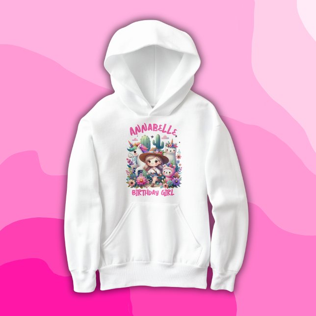 Young Wild Safari Girls Pink Monogramme Nom | (Créateur téléchargé)