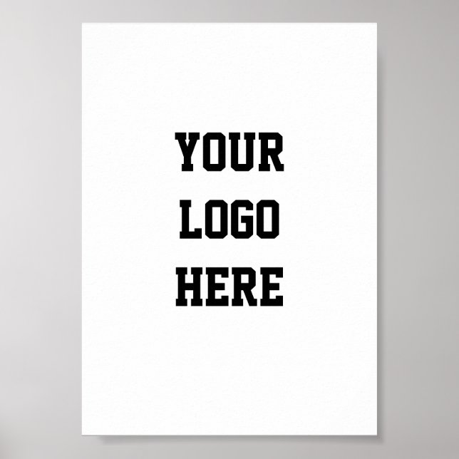 Your Logo Here Affiche (Devant)