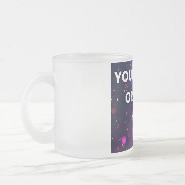 Your Photo Here | Personalized Mug (Gauche)