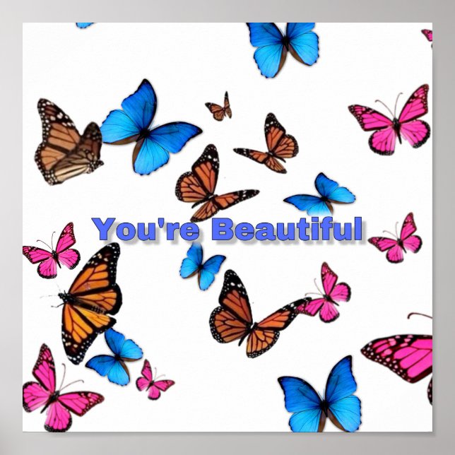 You're Beautiful poster (Devant)