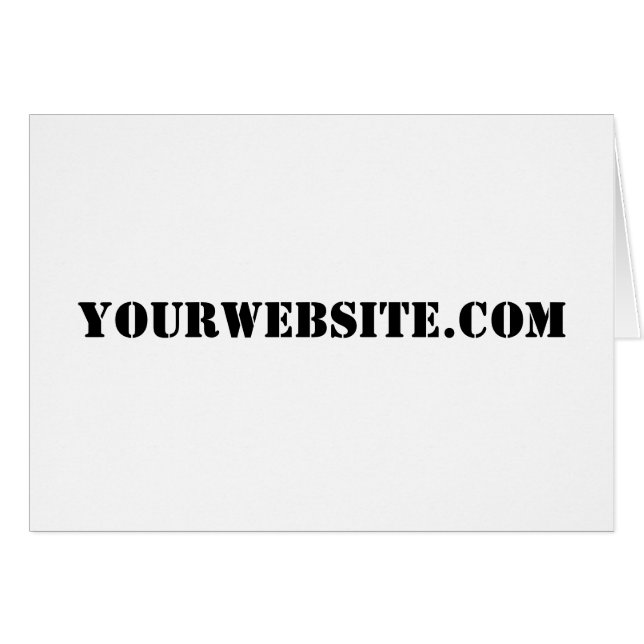 YourWebSite.com (Devant horizontal)