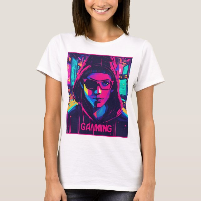 "YouTube Gaming Design T-Shirt - Parfait pour Game (Devant)