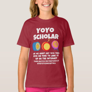 Yoyo savant yoyo connaissez tout T-shirt