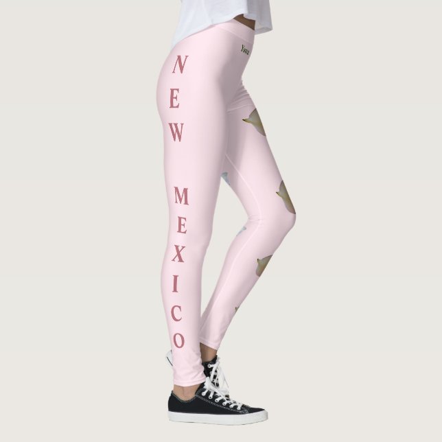 Yucca Leggings Fleur de l'État du Nouveau-Mexique  (Droite)